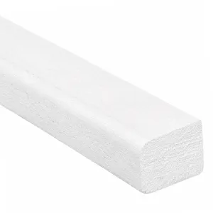 Glaslat C1 meranti 17x19 mm L= 4600 mm gegrond