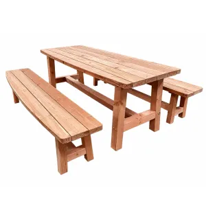 Douglas tuinset Curved onbehandeld