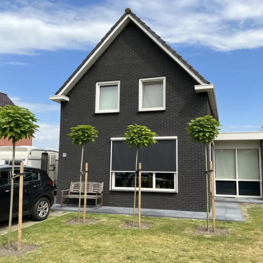 Gevelsteen Zwart HV WF