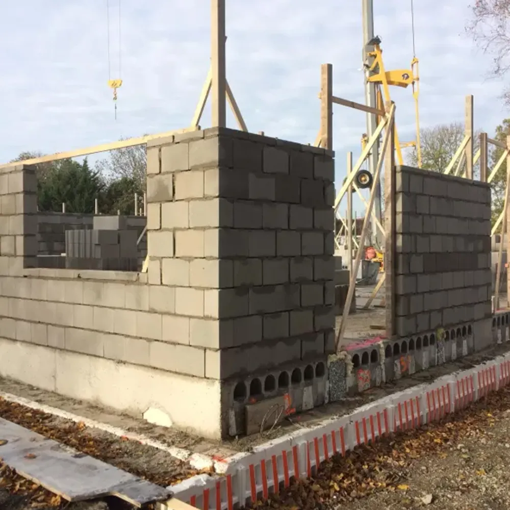 Grindbetonblok 20/19 grijs 290x200x190 mm