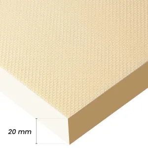 XPS 300 plaat recht 1250x600x20 mm