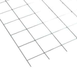 Bouwstaalmat 2x50 mm 2000x1000 mm verzinkt krimpnet
