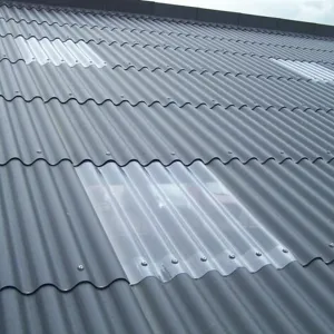 Golfplaat helder polycarbonaat 177/51