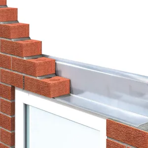 Stalen latei 90x116x3 mm L=1860 mm thermisch verzinkt