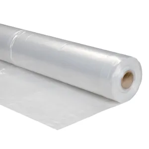 Bouwfolie T200 transparant 6x50 m