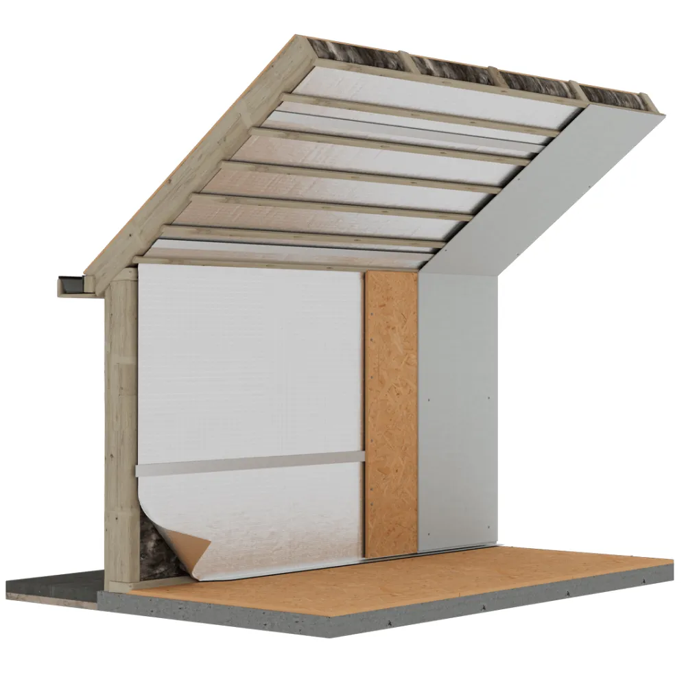 Miofol 125AV dampdichte folie rol 1,5x50 m1