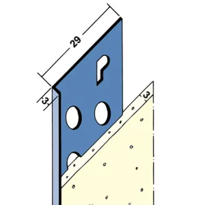 Stucstopprofiel RVS 3 mm L= 3000 mm 2136