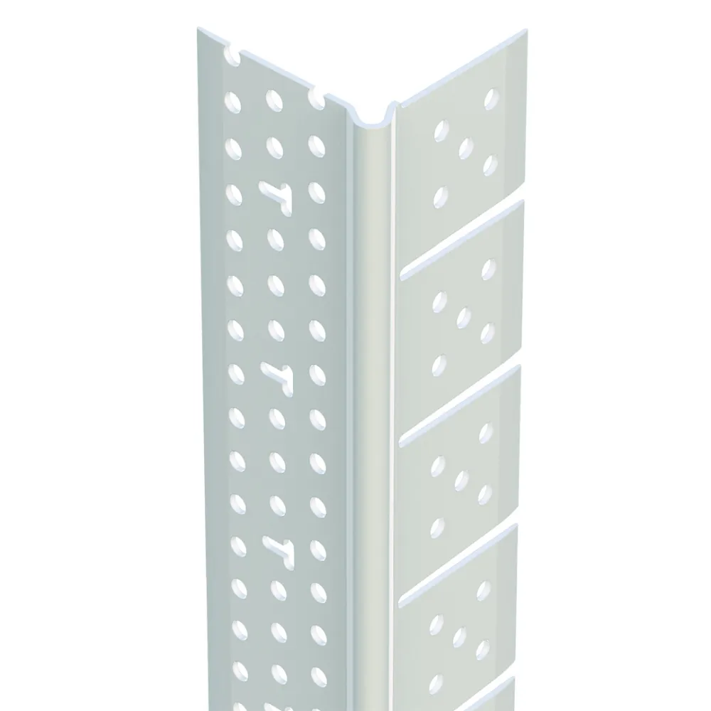 PVC hoekprofiel voor bogen 1 mm L= 3000 mm 3767