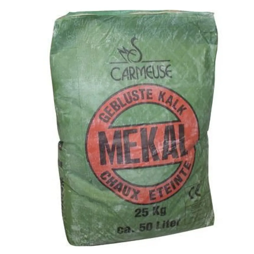 Carmeuse Mekal kalk zak 25 kg