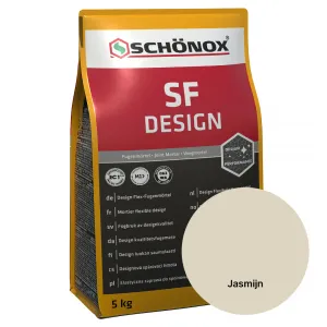 Schonox SF Design voegmortel jasmijn zk 5 kg 4 zk/ds