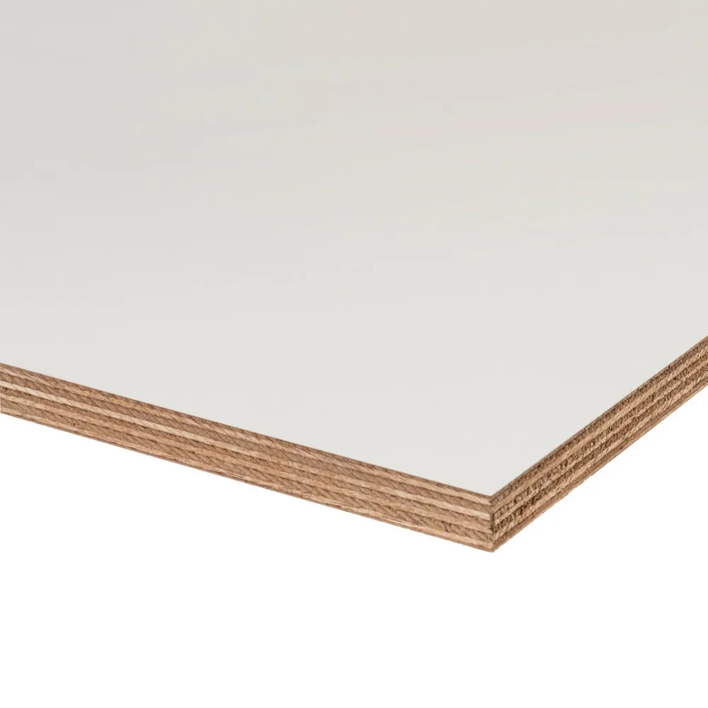 Okoume exterieurplaat 2500x1220 mm wit gegrond B/BB