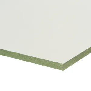 MDF plaat 18 mm 2440x1220 mm wit gegrond vochtwerend