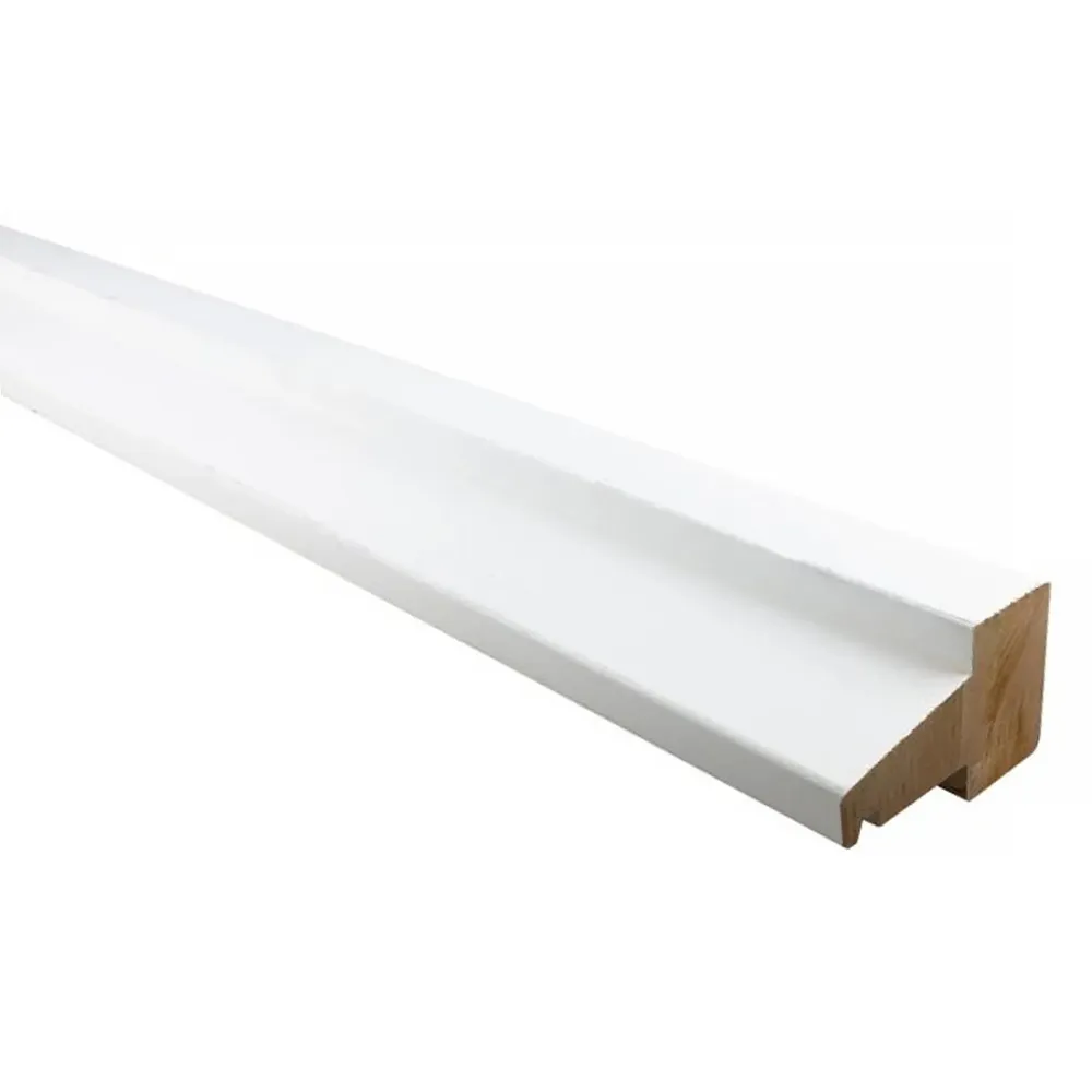 Kozijnhout D-profiel 66x110 mm L= 5900 mm hardhout gegrond