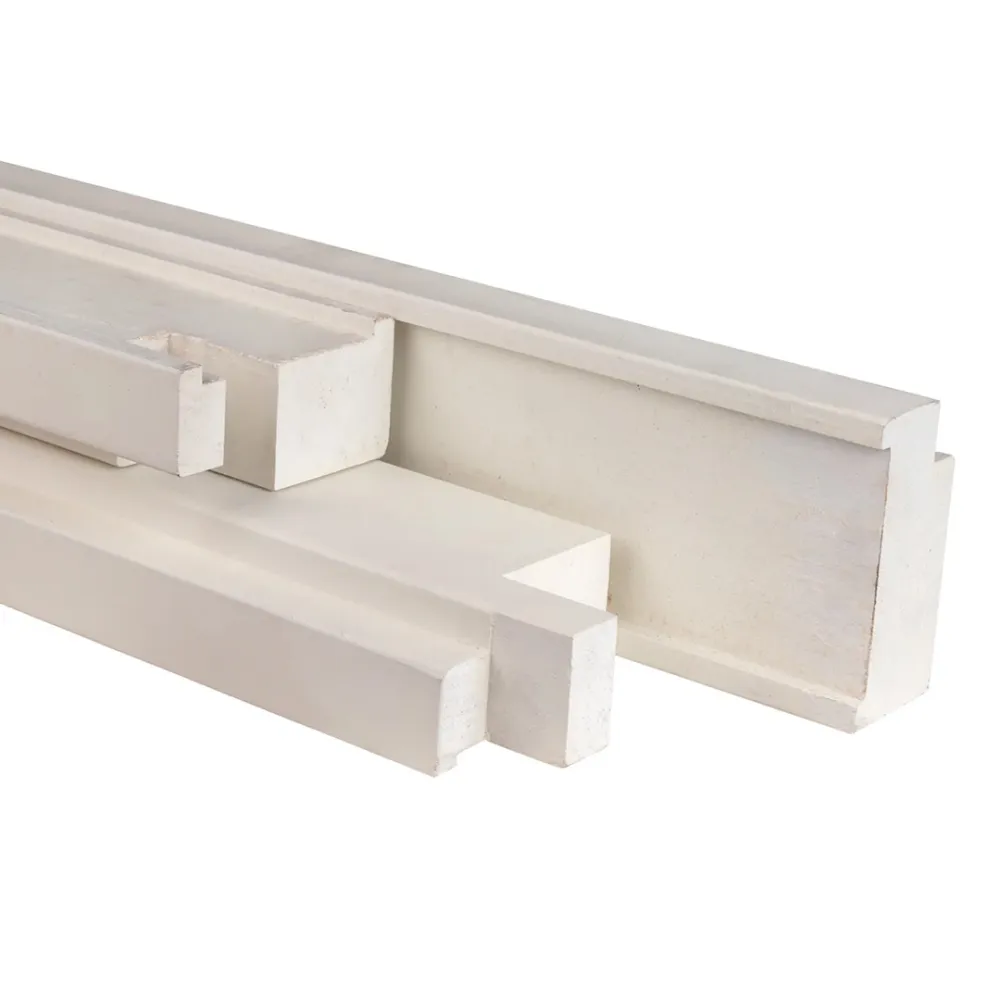 Hardhouten kozijn binnendeur 56x90 mm stomp wit gegrond