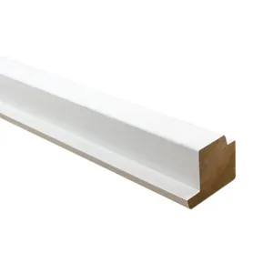 Raamhout 54x67 RSX mm L= 5900 mm hardhout wit gegrond